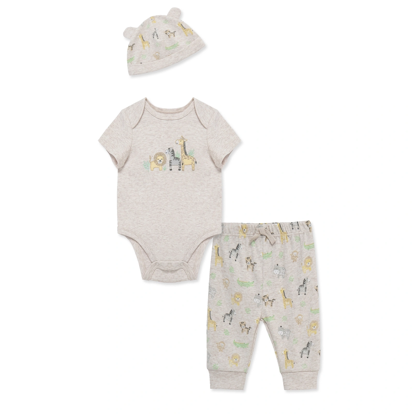 【Little Me】叢林連身衣/長褲/帽子