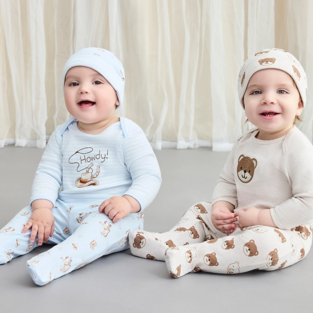 【Little Me】西部牛仔上衣/連腳褲/帽子