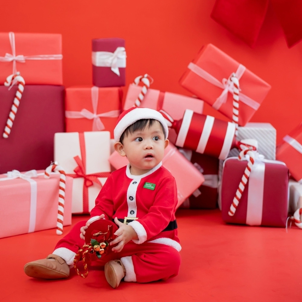 【Little Me】聖誕老人上衣/長褲/帽子