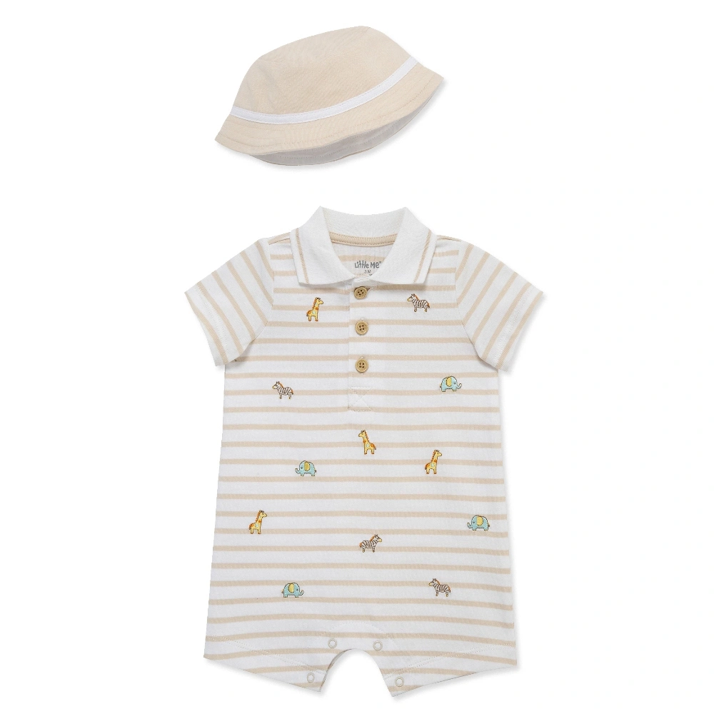 【Little Me】動物休閒短兔裝/帽子