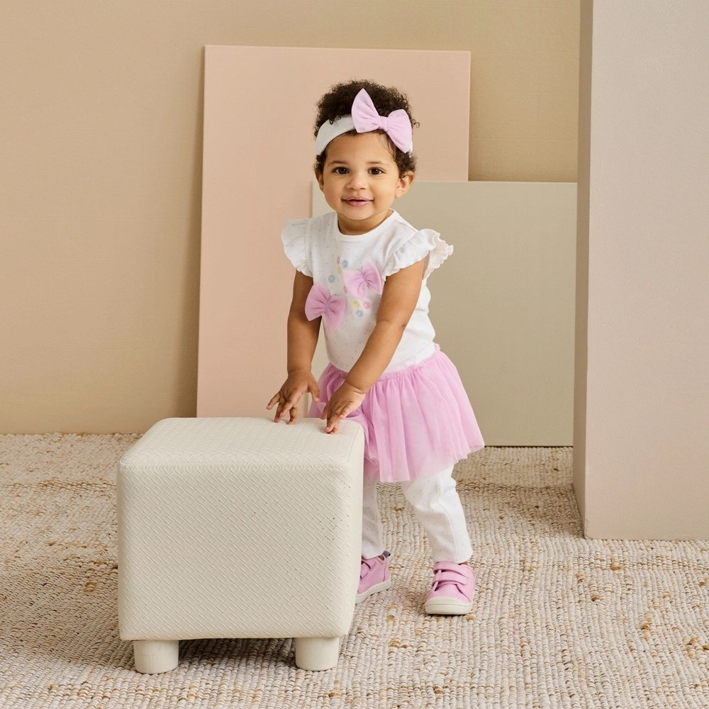 【Little Me】蝴蝶連身衣/紗裙長褲/髮帶