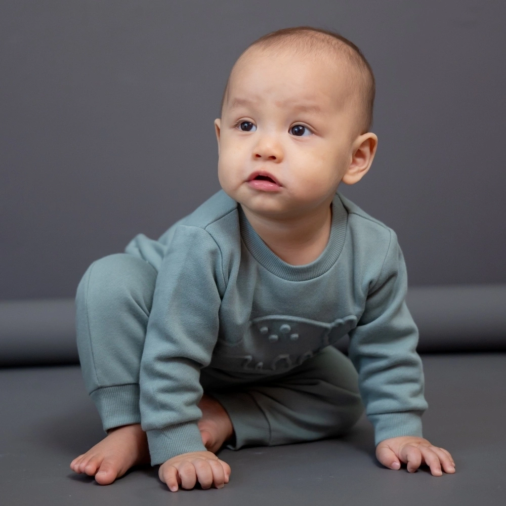 【Little Me】恐龍有機棉上衣/長褲