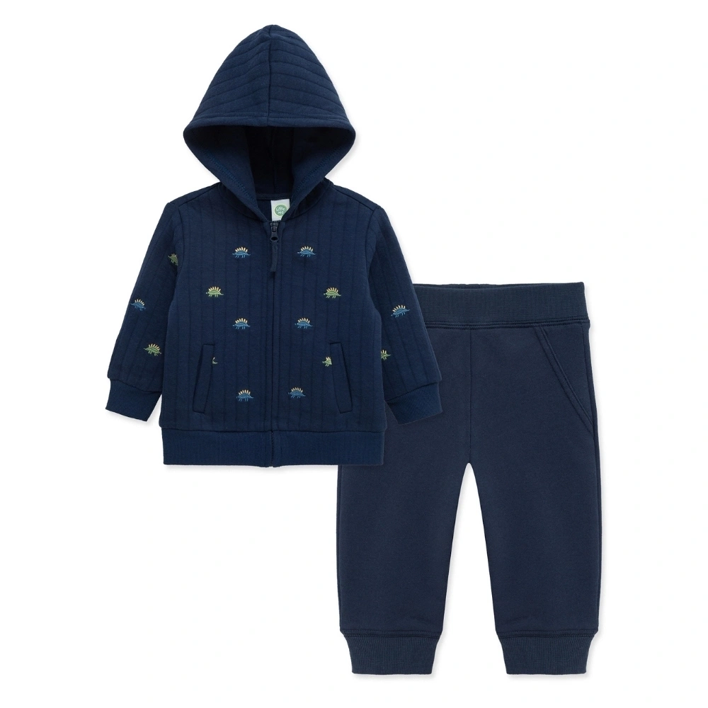 【Little Me】恐龍帶帽上衣/長褲