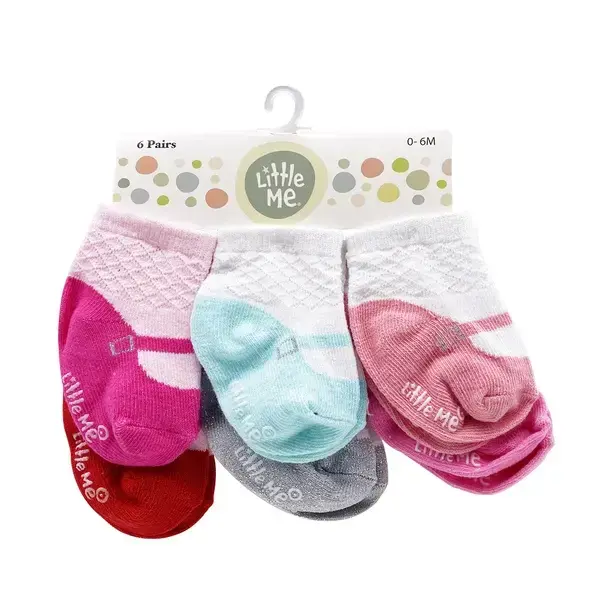 【Little Me】瑪莉女襪六入組