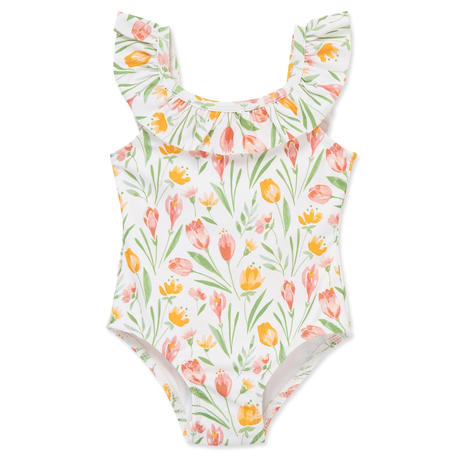 【Little Me】花漾連身泳裝