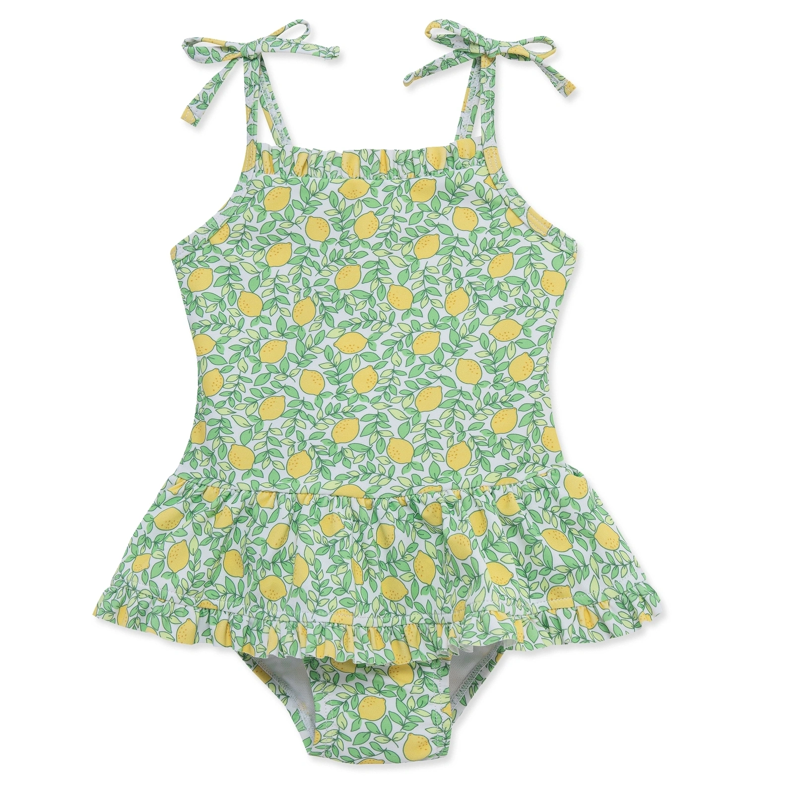 【Little Me】檸檬連身泳裝