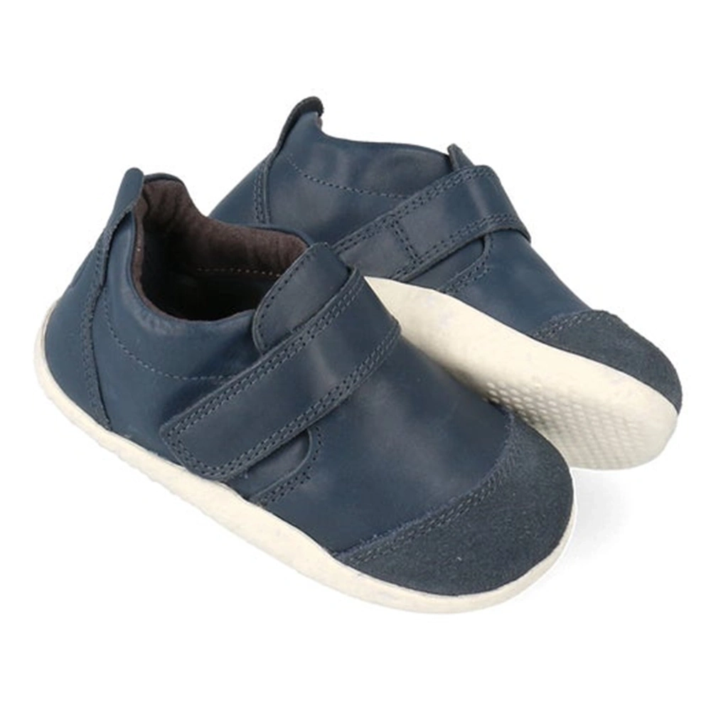 【BOBUX】真皮Xplorer成長鞋Marvel/海軍藍