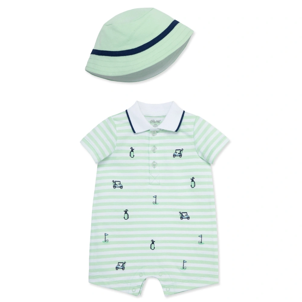 【Little Me】高爾夫休閒短兔裝/帽子