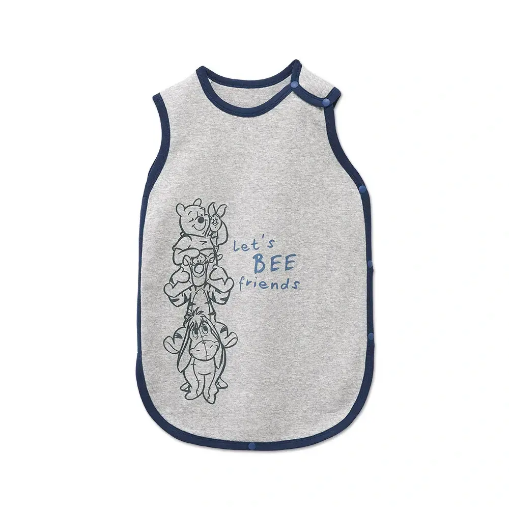 【Baby City娃娃城】維尼朋友造型防踢睡袍