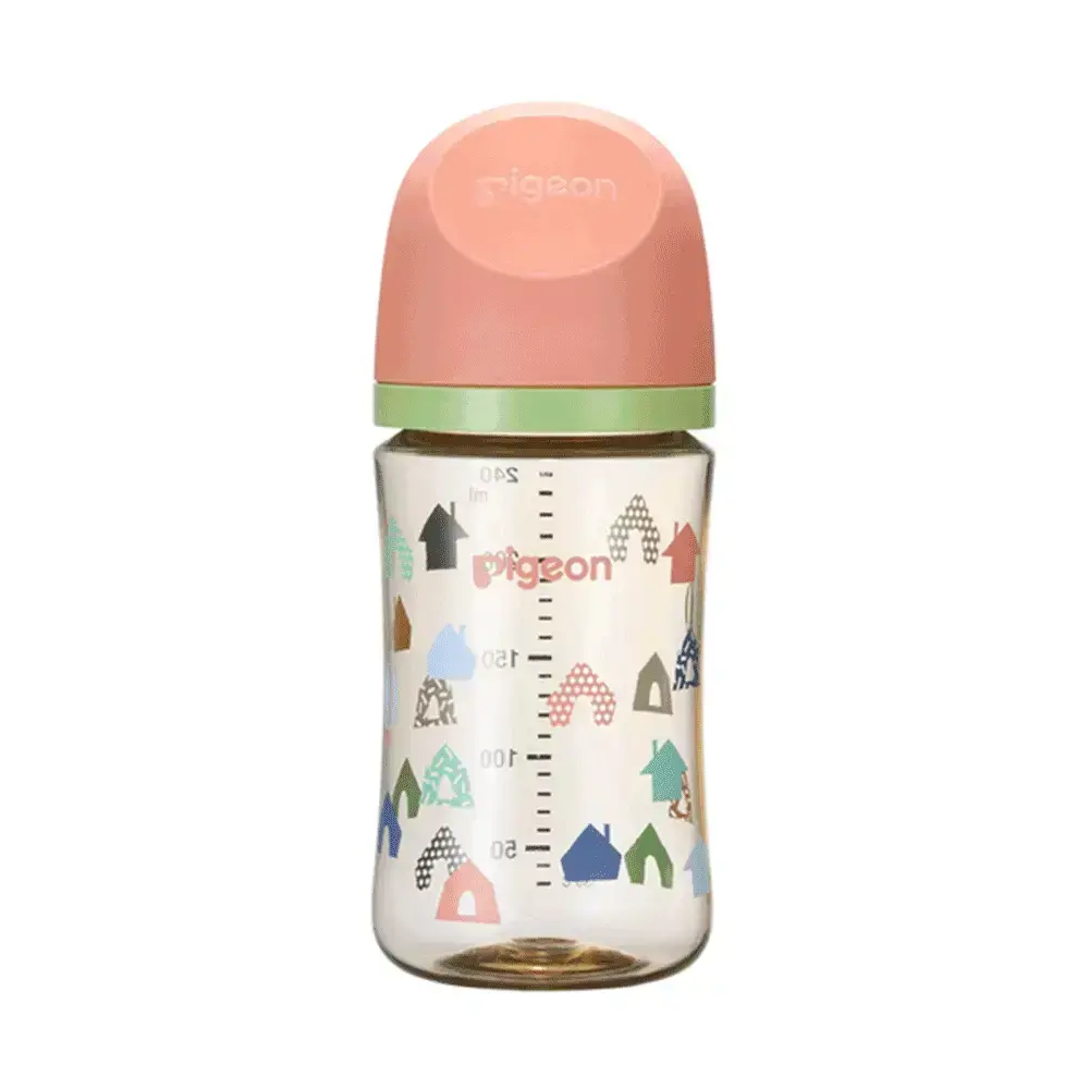 【Pigeon貝親】第三代母乳實感彩繪款PPSU奶瓶240ml/多款