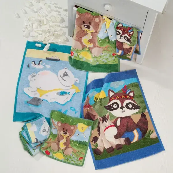 【feiler】印第安熊毛巾(37x50)