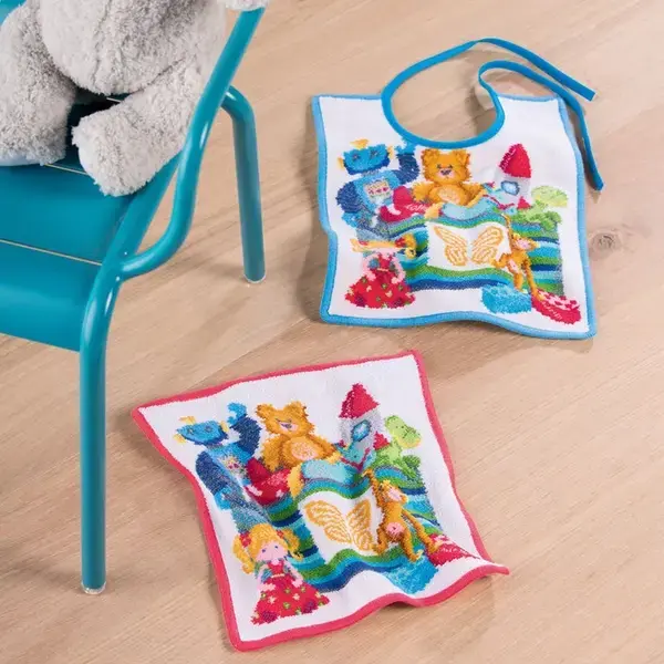 【feiler】玩具盒面巾(25x25)／2色