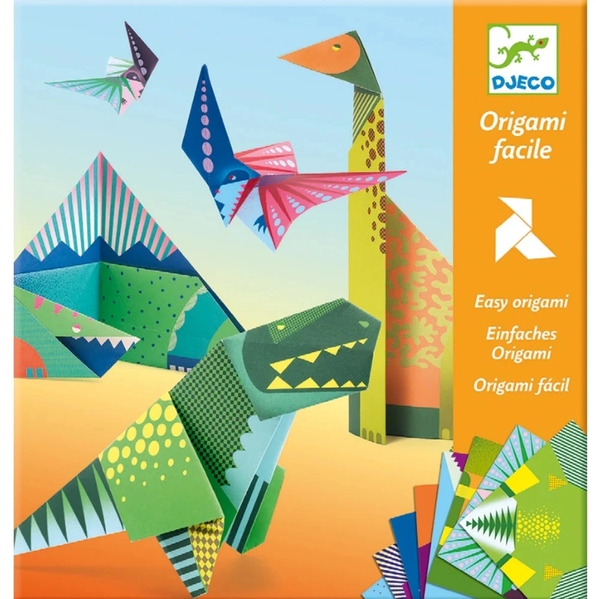 【DJECO智荷】紙類藝術/恐龍家族