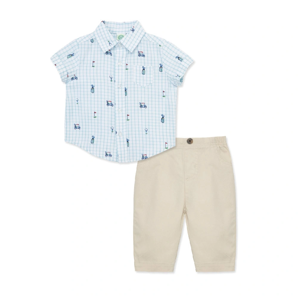 【Little Me】高爾夫襯衫/長褲