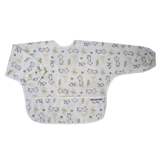 【Baby City娃娃城】防水長袖圍兜1-3Y／8款