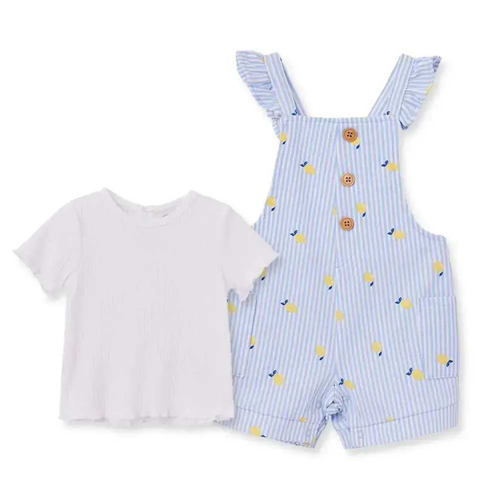 【Little Me】檸檬背心褲套裝