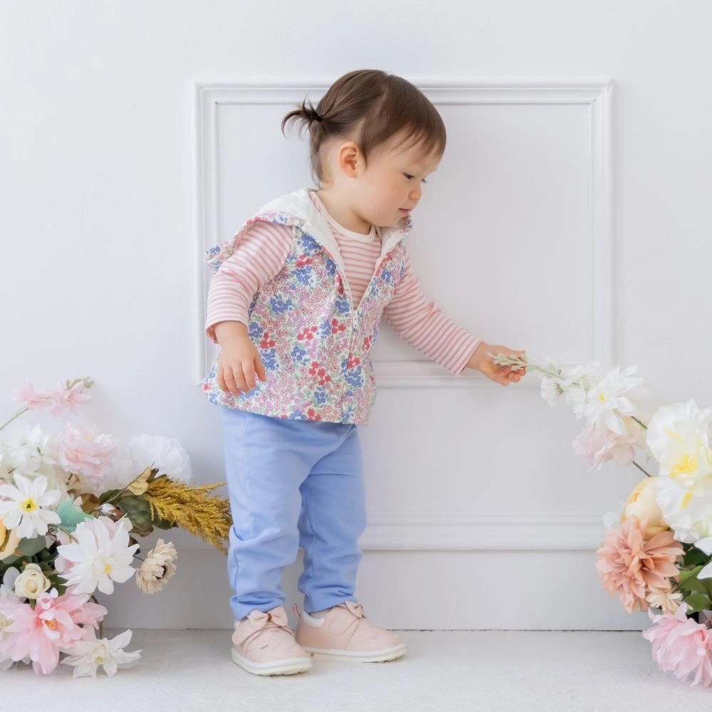 【Little Me】碎花連帽背心/連身衣/褲子