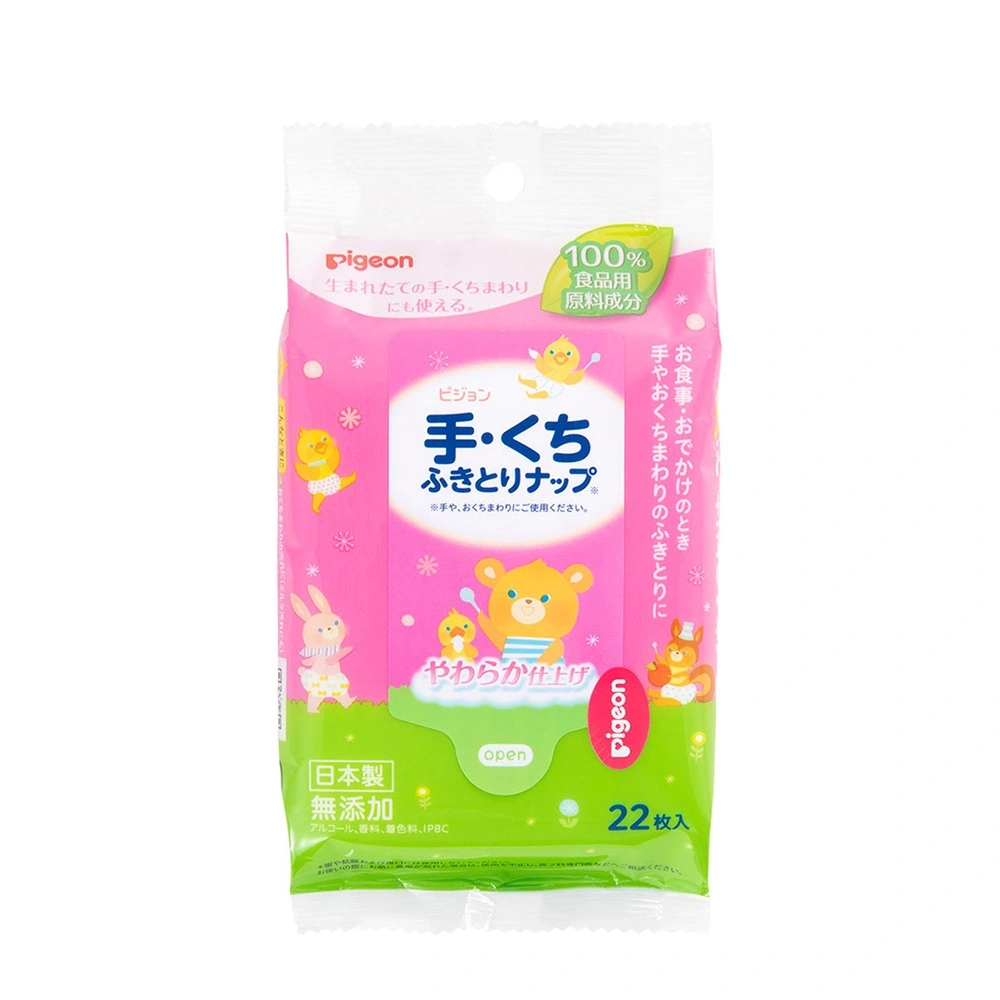 【Pigeon貝親】手口濕紙巾22抽