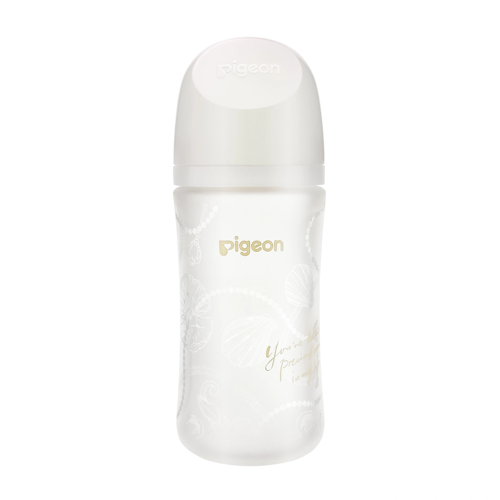 【Pigeon貝親】第三代母感矽膠護層玻瓶240ml/閃耀奇蹟