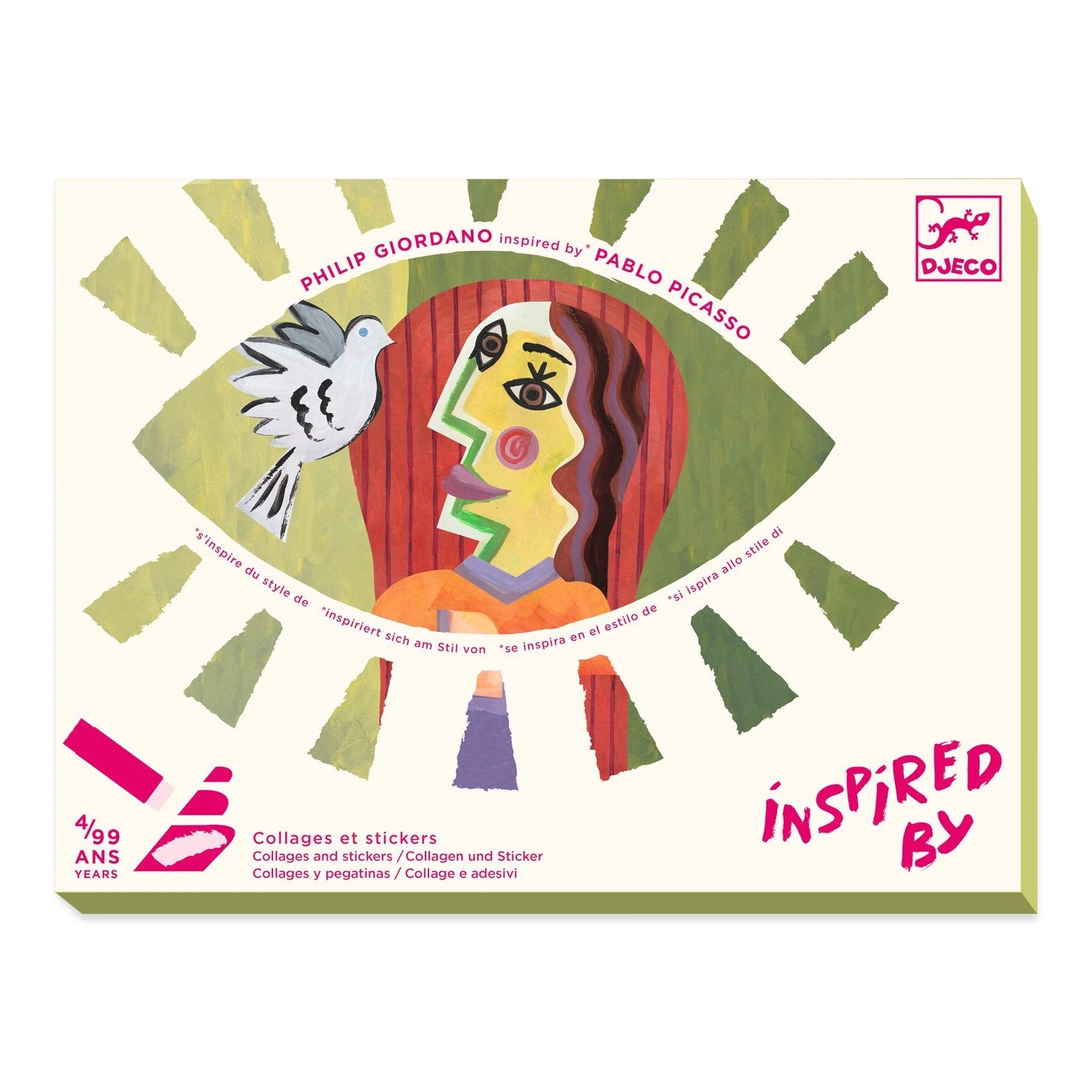 【DJECO智荷】大師藝術/畢卡索-人物肖像