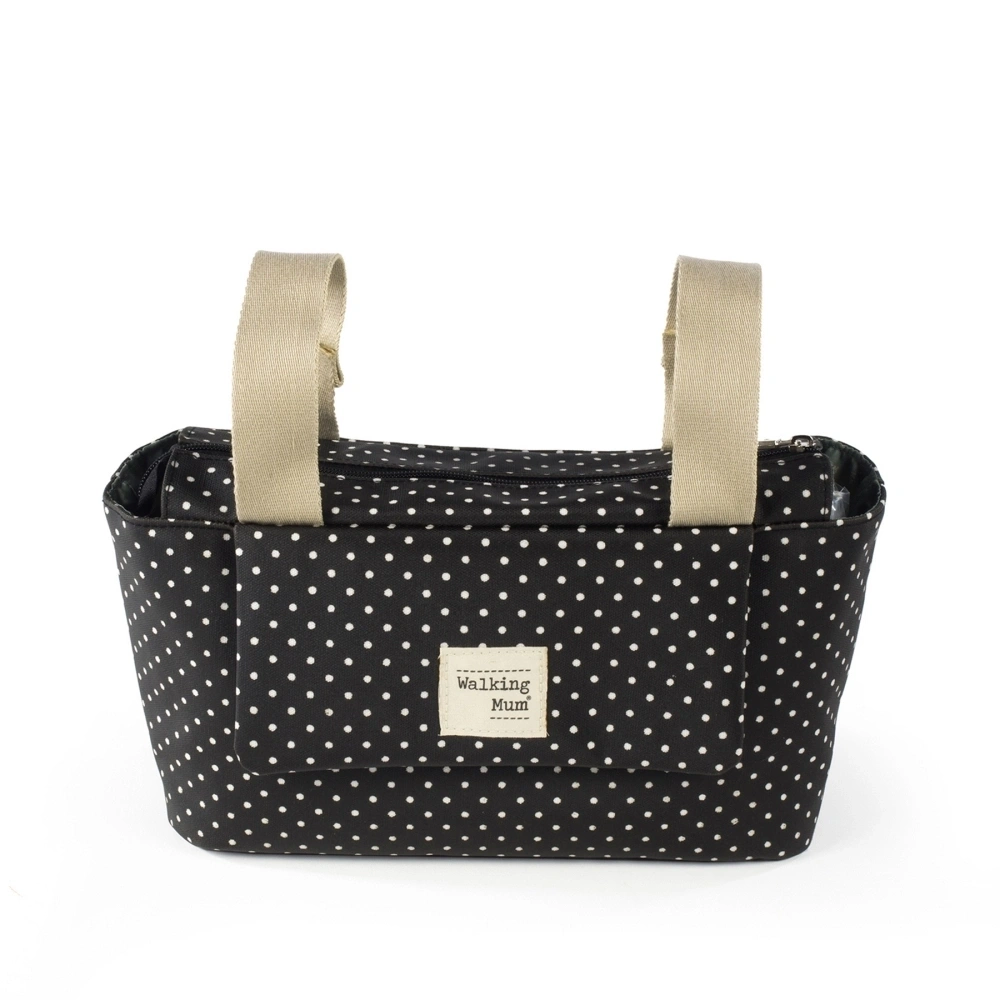 【Walking Mum】防潑水推車掛袋/經典波點