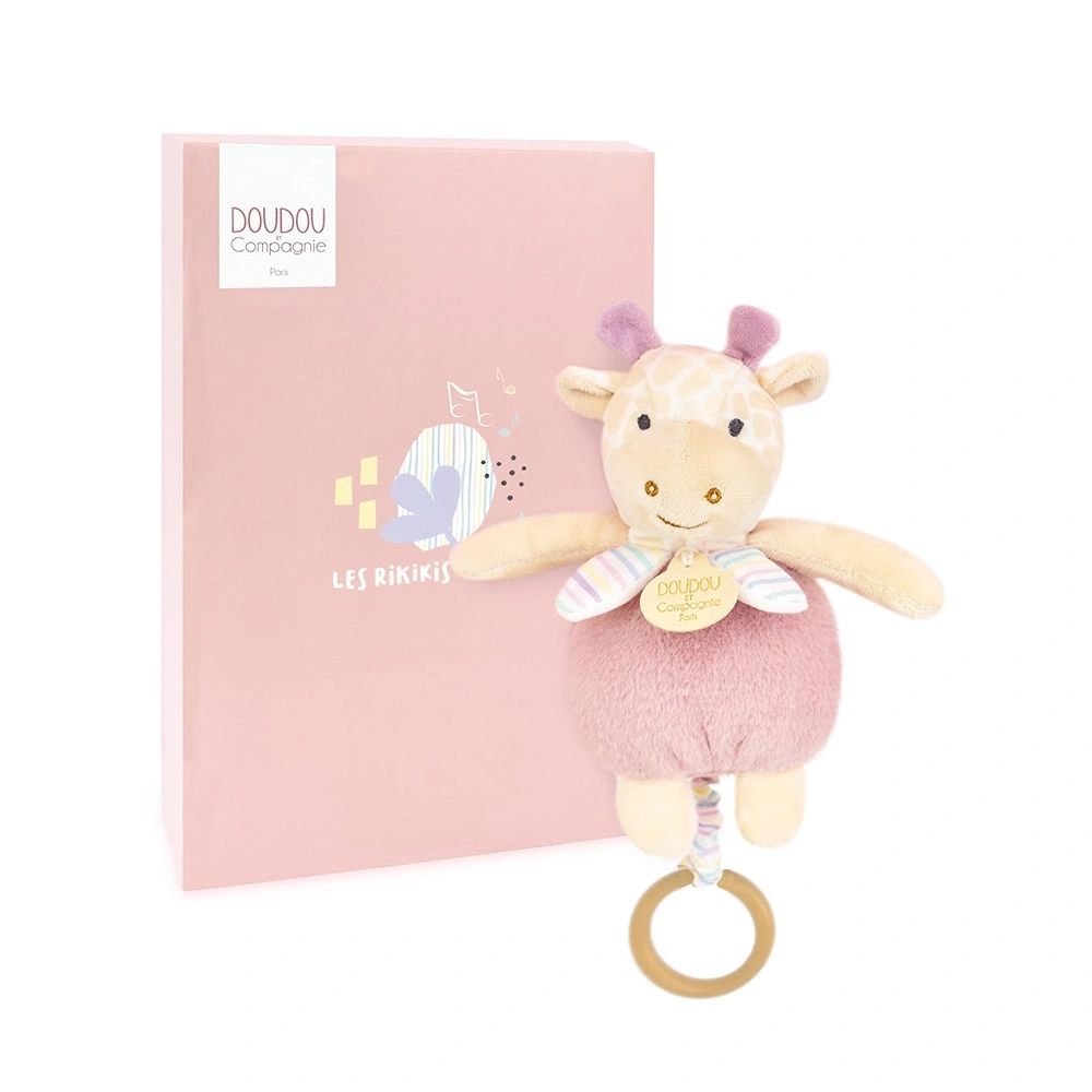 【Doudou】瑞奇好朋友/布偶音樂鈴/長頸鹿