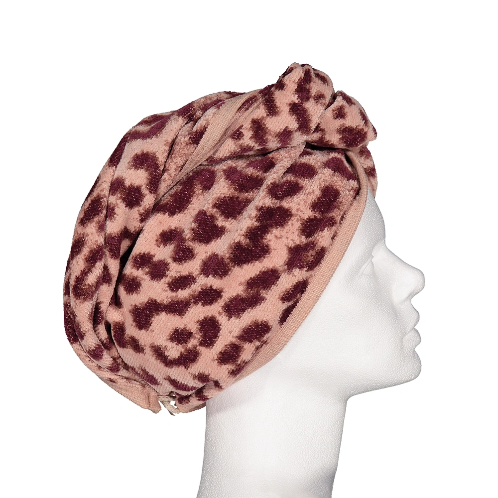【feiler】粉紅野豹頭巾(150x28)