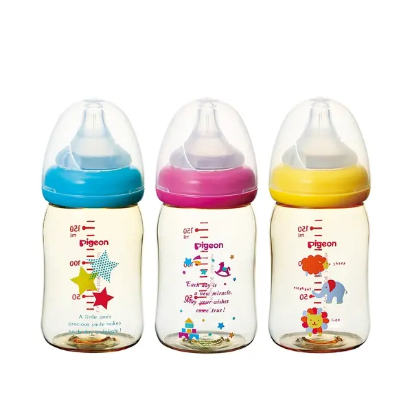 【Pigeon貝親】寬口母感PPSU奶瓶160ml／3款