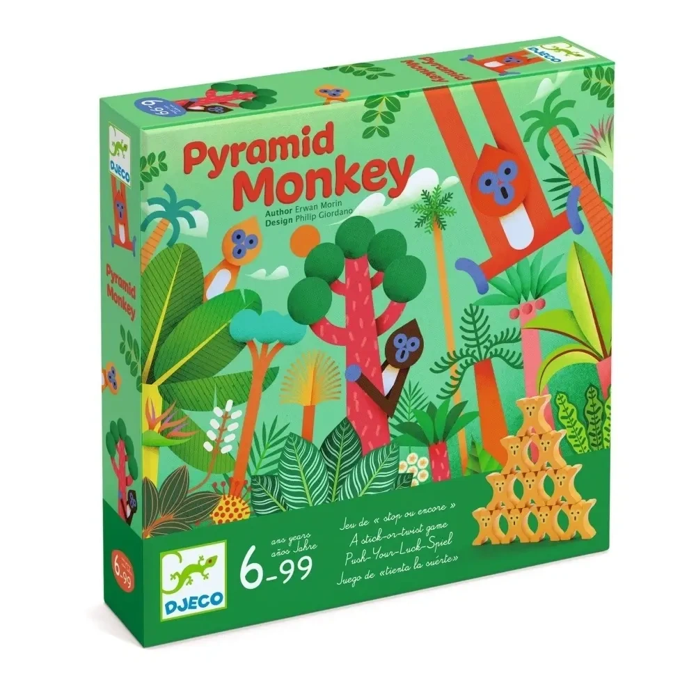 【DJECO智荷】主題遊戲/猴子金字塔