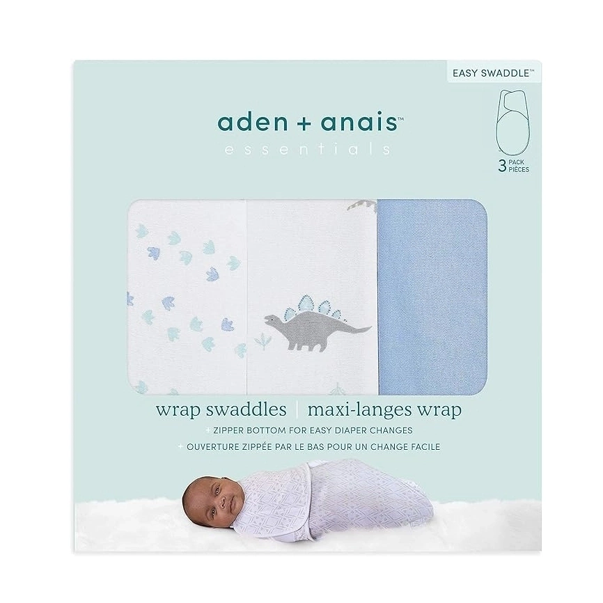 【Aden & Anais】龍的傳人好入眠easy包巾組