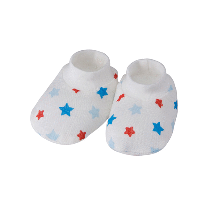 【Baby City娃娃城】超柔紗布腳套/8色