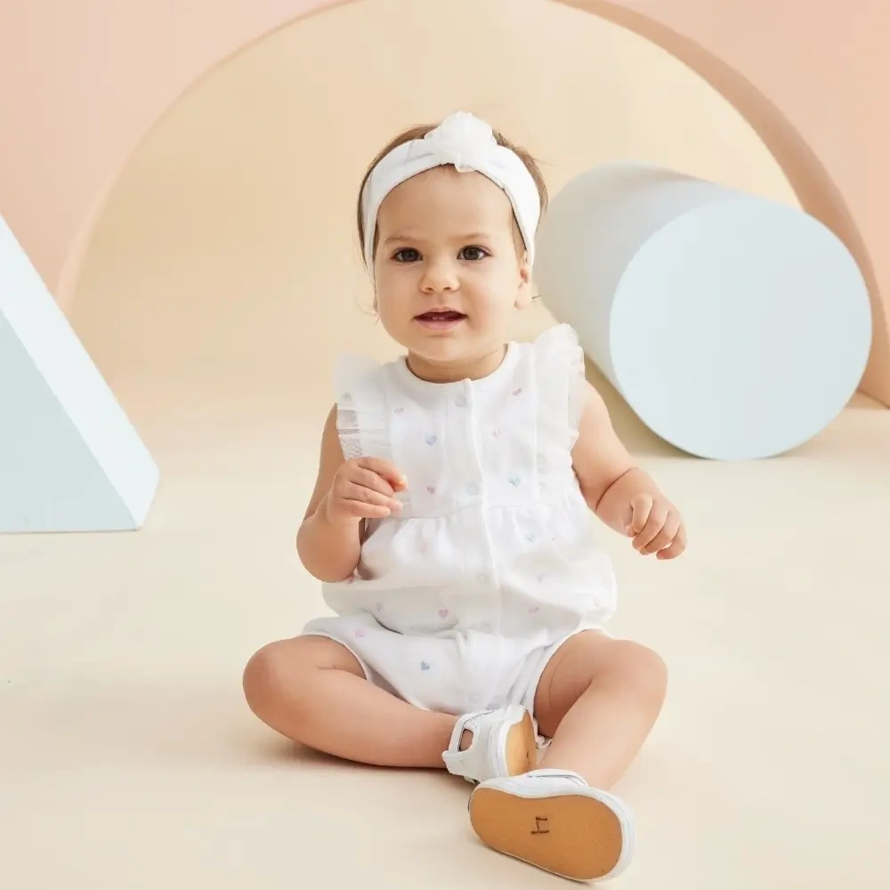 【Little Me】愛心短兔裝/髮帶