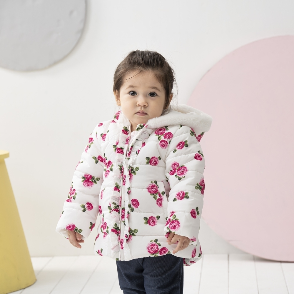 【Little Me】玫瑰外套/上衣/長褲