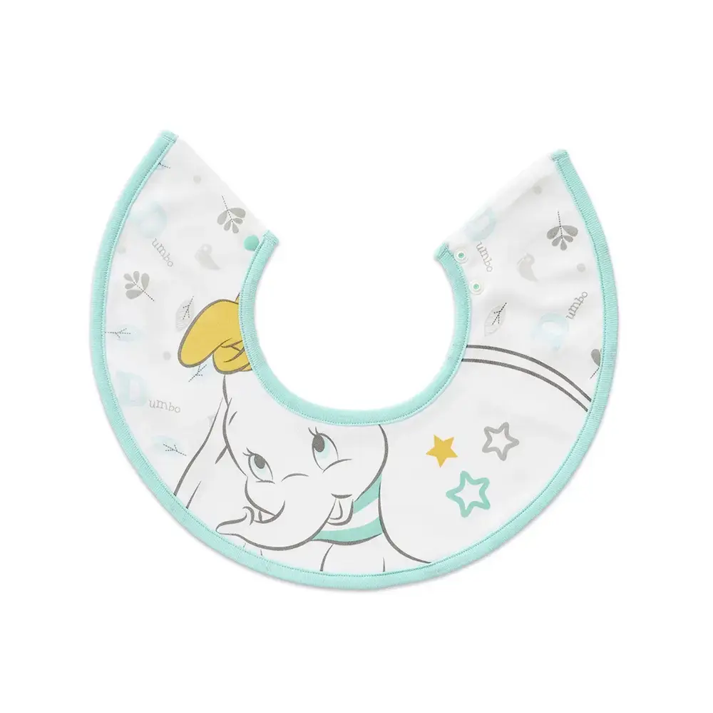 【Baby City娃娃城】小飛象造型圓圍兜