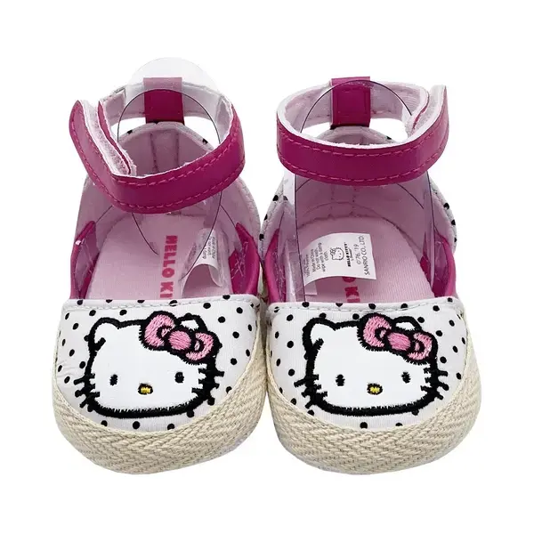 【Little Me】白凱蒂貓涼鞋