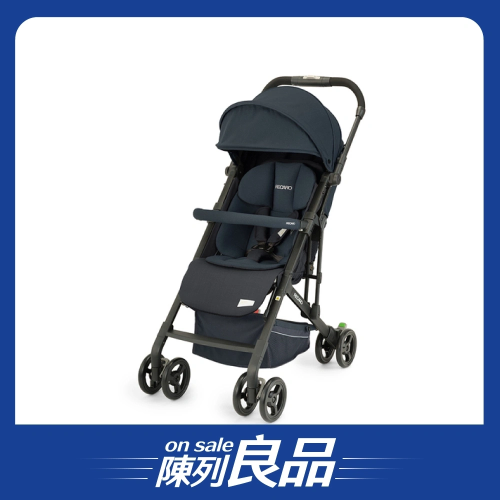 【展示良品】【RECARO】Easylife Elite 2 Prime 嬰幼兒手推車／時尚黑