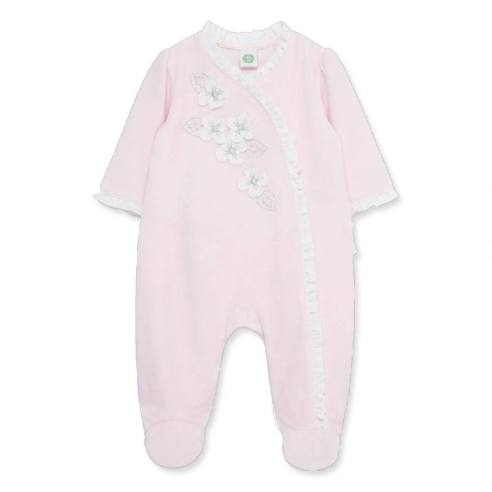 【Little Me】小花連腳兔裝