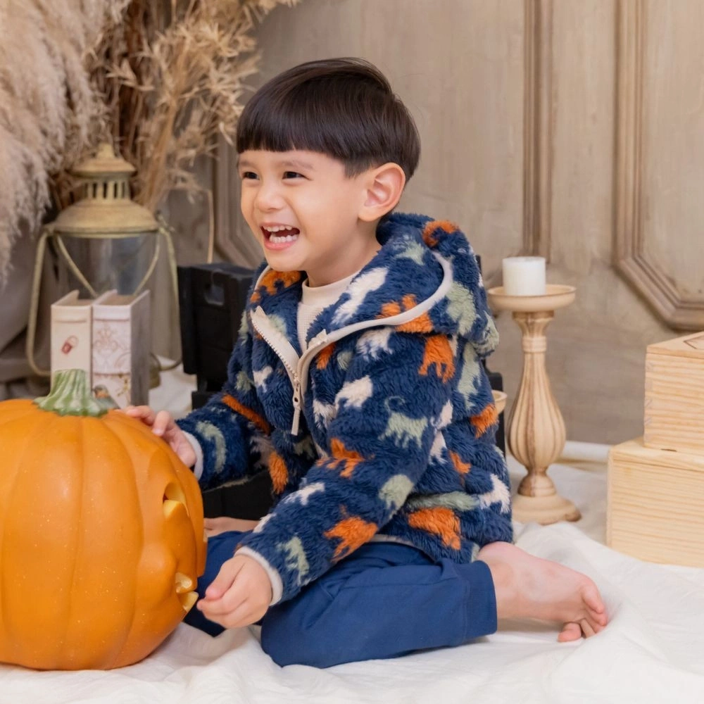 【Little Me】狩獵仿羔羊皮外套/上衣/長褲