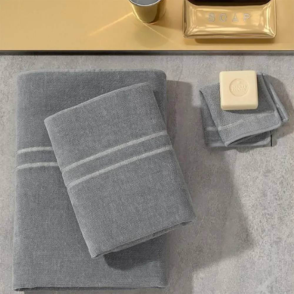 【feiler】質感純灰手巾(50x100)