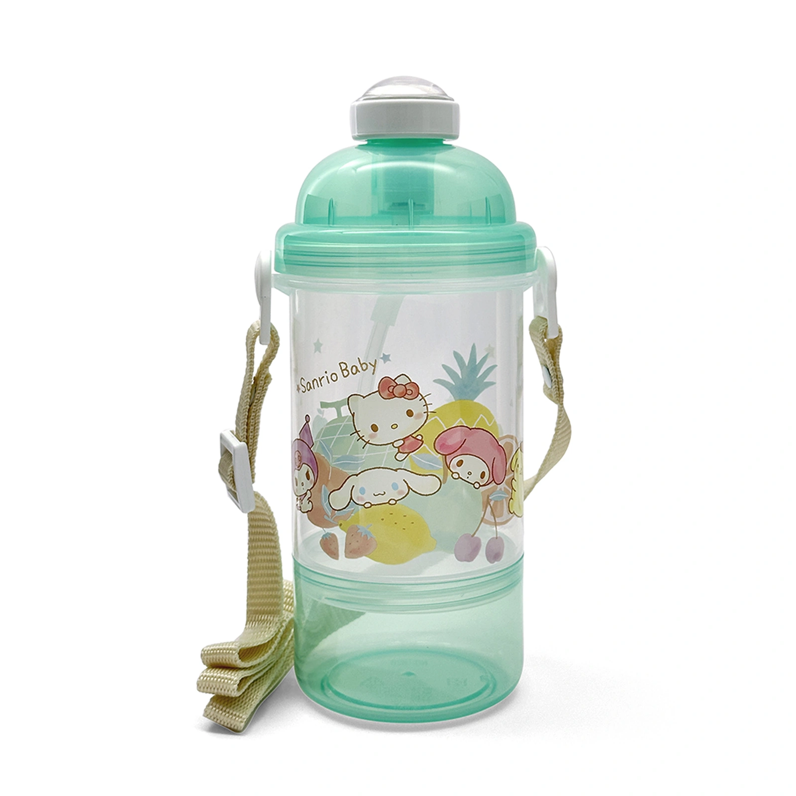 【Baby City娃娃城】雙層彈跳吸管水壺-三麗鷗/400ml