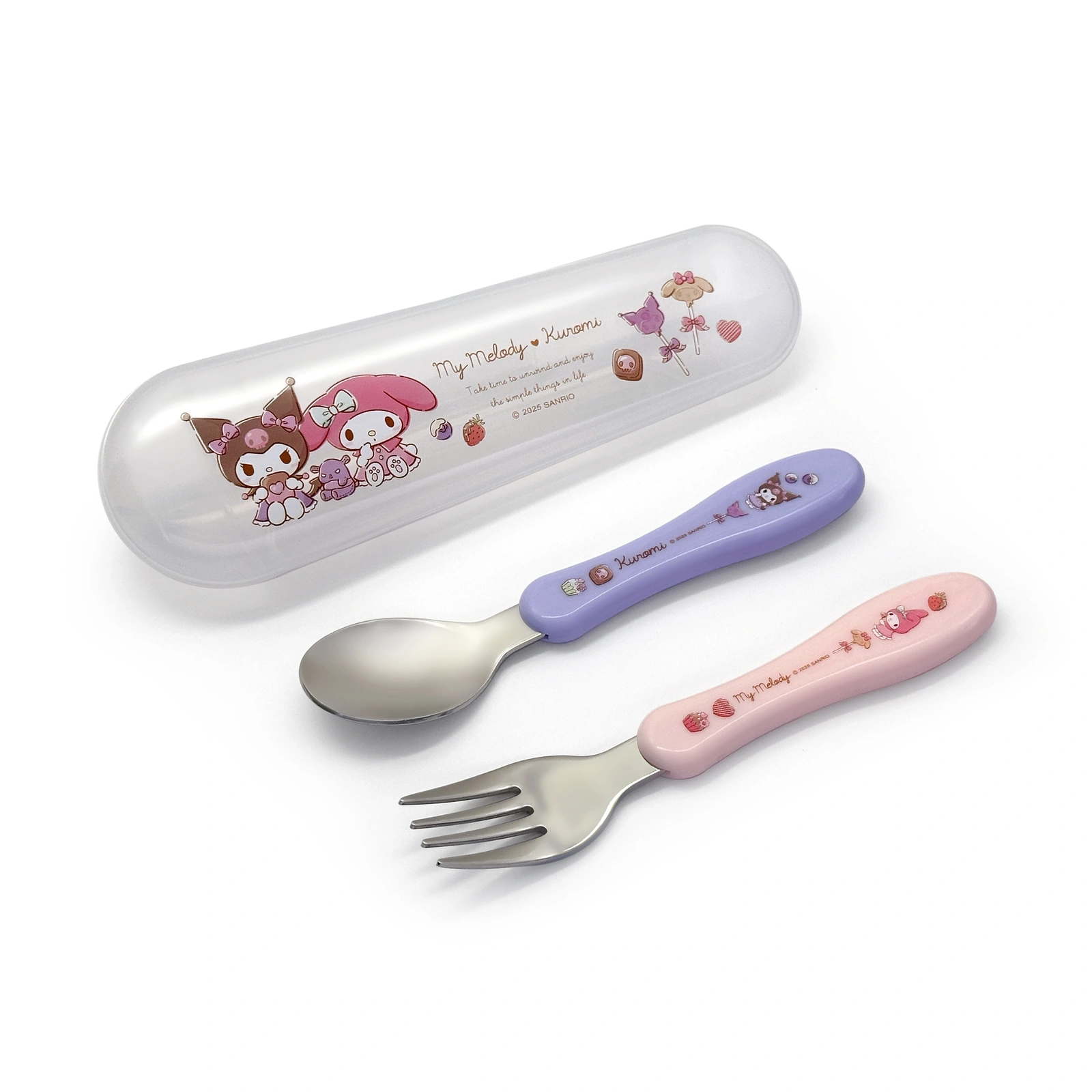 【Baby City娃娃城】輕便型不鏽鋼餐具 – 酷洛米
