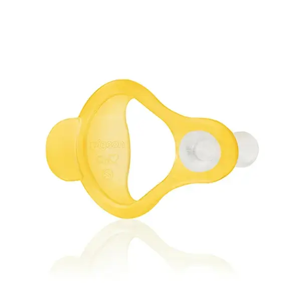 【Pigeon貝親】早產兒安撫奶嘴S (黃)