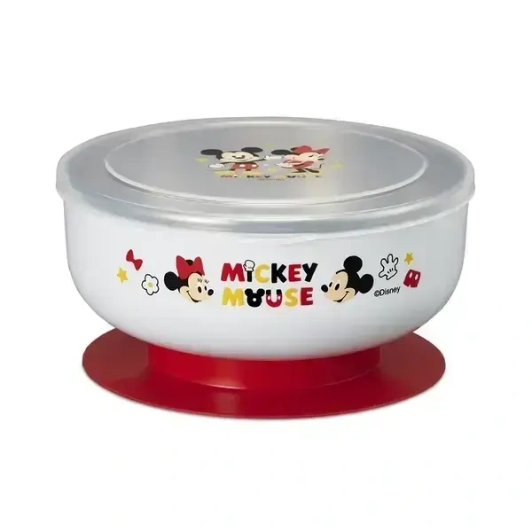 【Baby City娃娃城】學習吸盤碗 (米奇米妮)