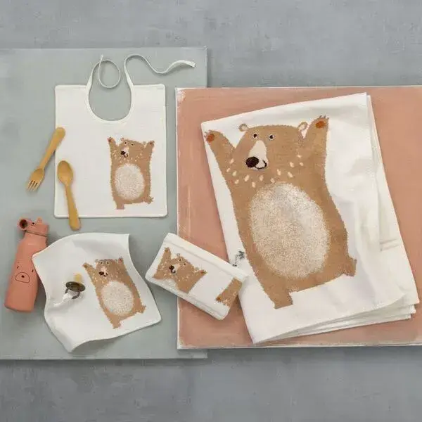 【feiler】阿班小熊毛巾(37x50)