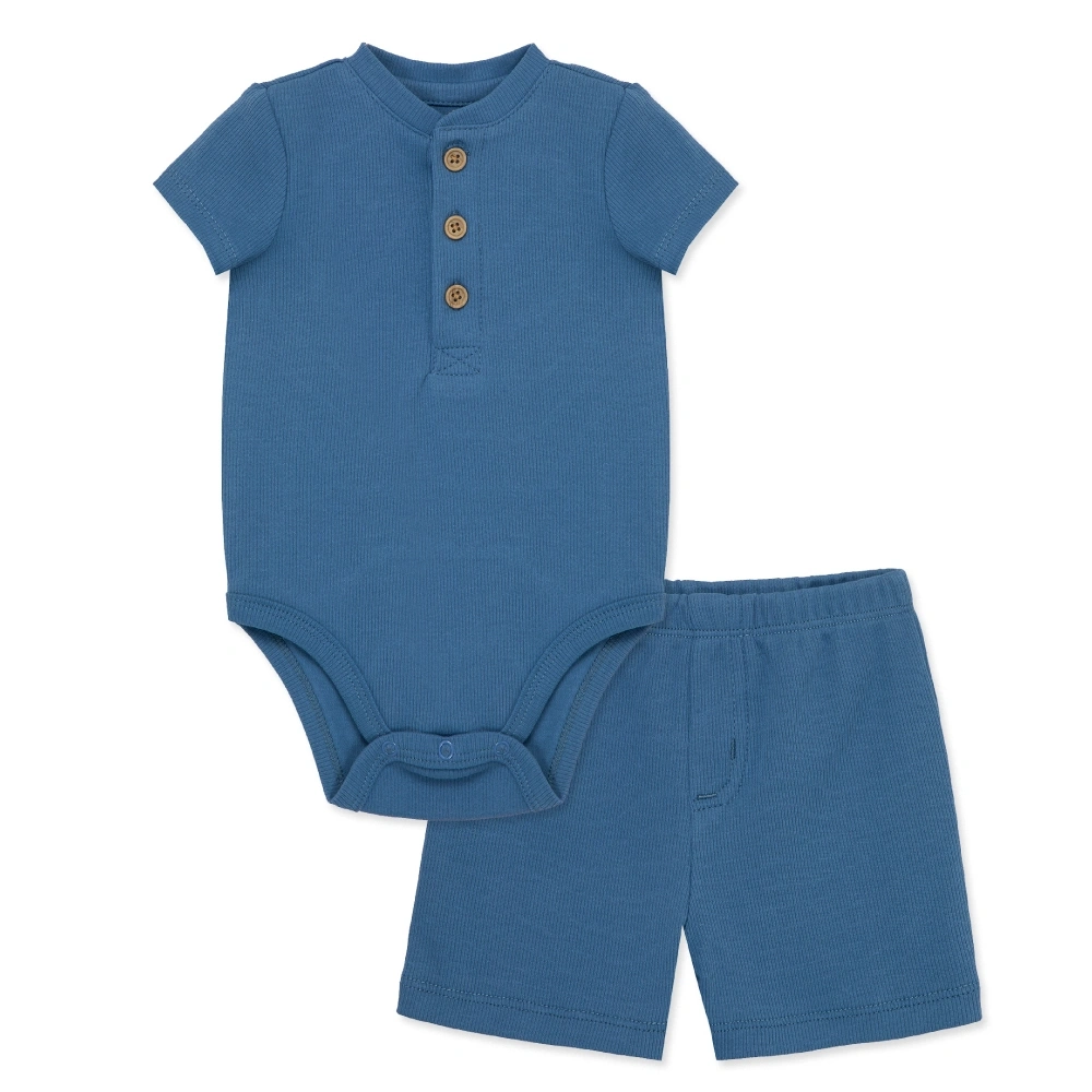 【Little Me】藍色連身衣/褲子