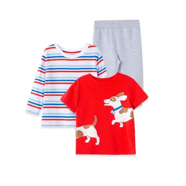 【Little Me】小狗長袖/短袖/長褲