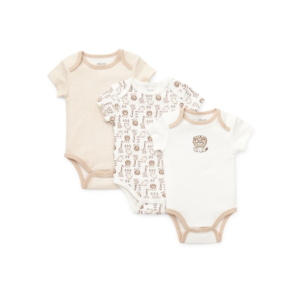 【Little Me】獅子連身衣3件入