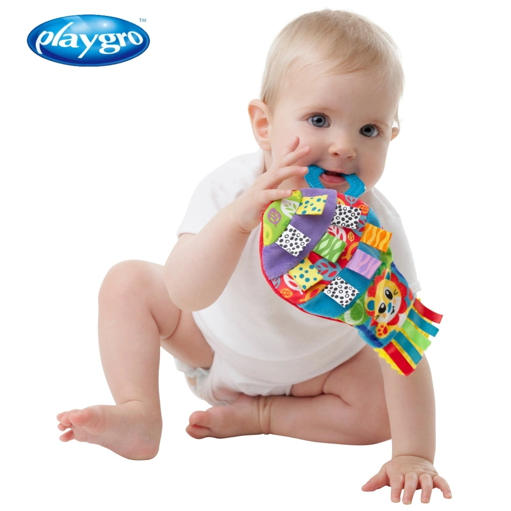 【Playgro培高】熱氣球咬咬安撫巾