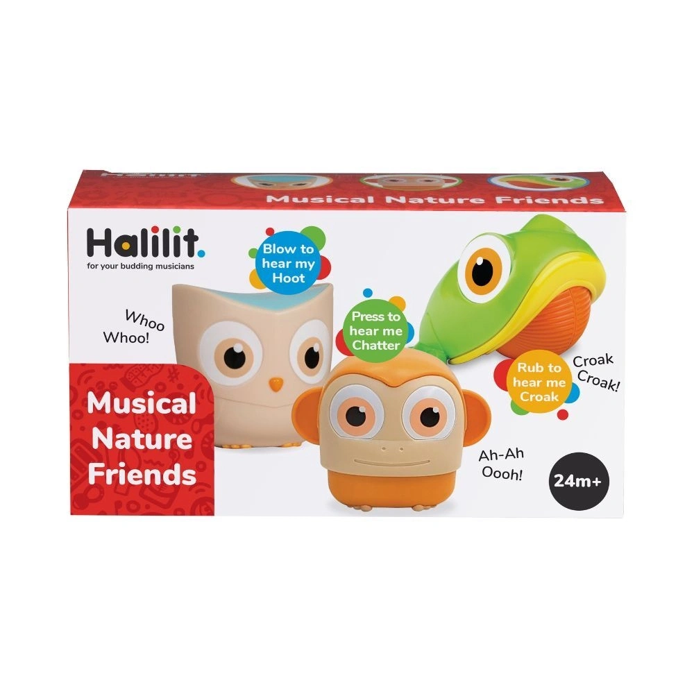 【Halilit】森林好朋友手搖鈴組