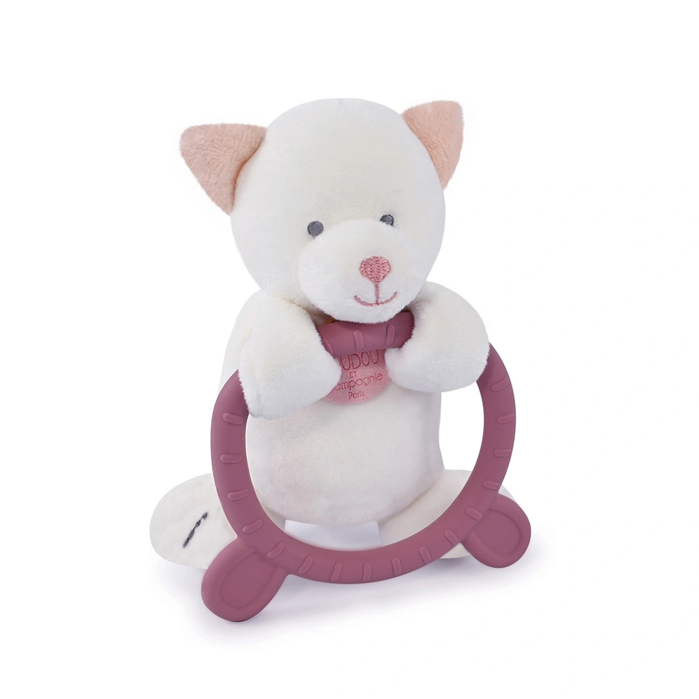 【Doudou】呼拉圈咬牙器娃娃/貓咪
